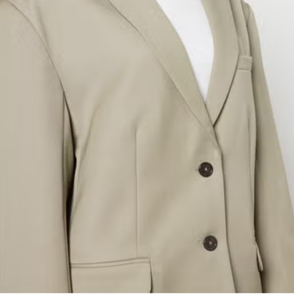 ANINE BING Blazer in Khaki Green SZ M Oversized NWT $550 MSRP - Picture 4 of 8